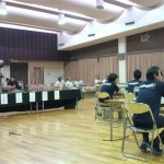 南伊豆町の町議選挙の開票所