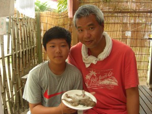 弓ヶ浜の堤防釣り